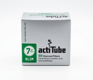 filtros actitube slim de carbón activo (50 unidades)