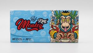 papel monkey king king size slim + tips – blue edition