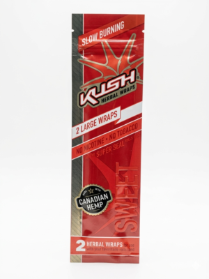 envoltorios kush herbal wraps sabor sweet / caramelo (2 unidades)